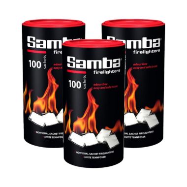 Samba firelighter fire-starting solutions