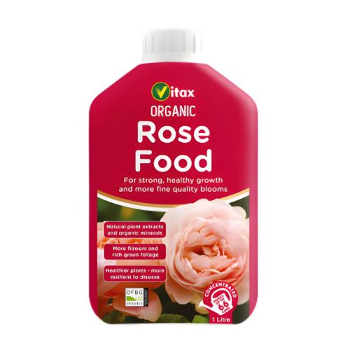 Vitax organic liquid rose food 