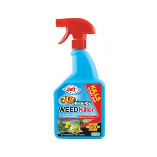 Doff 24hr fast acting weed killer spray - 1ltr