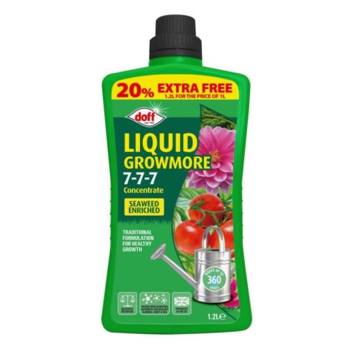 Doff Liquid Growmore 7-7-7 Concentrate - 1.2L 