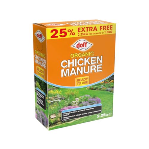 Doff Organic Chicken Manure Pellets 2.25kg - Ready to Use