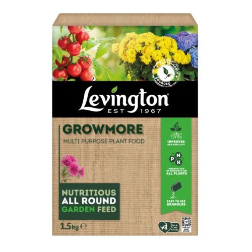 Levington Growmore Multi Purpose Plant Feed 1.5kg