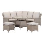 Rattan garden furniture