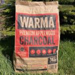 apple lumpwood charcoal bag