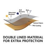 sahara clean burn fire pit cover