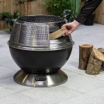 turn your firepit into a BBQ