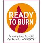 ready to burn ash logs