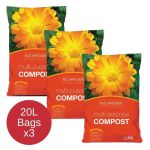 Richmoor Multi Purpose Compost 20L Bag - 3 Bags