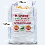 super XXXL bag of logs