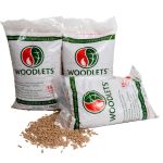 wood pellets for pizza oven and chimenea