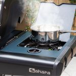 Gas 4 burner barbecue
