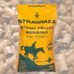 Bedmax Strawmax horse pellet bedding