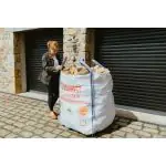 Kiln Dried Hardwood Dumpy Bag - Silver Birch 