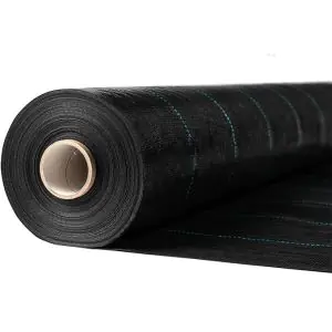 Heavy Duty Weed Control Ground Cover Membrane - 1m x 15m
