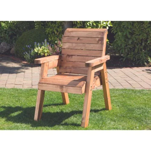 Wooden garden chair