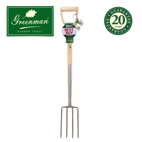 Greenman Stainless Steel Border Fork