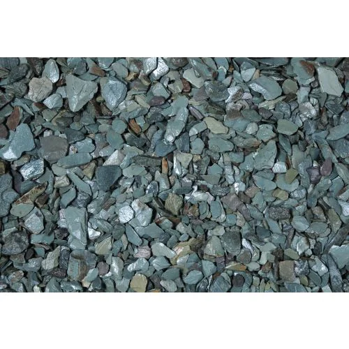 Green slate chips 