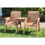 Charles Taylor Companion Twin Chair Set - Straight