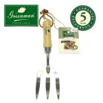 Stainless steel weeding fork