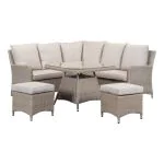 Rattan garden furniture