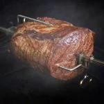 Barbecue rotating cooker