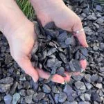 Blue slate for gardens