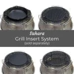 Sahara grill insert system