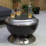 clean burn fire pit lid