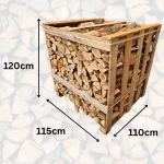 large crate of wood