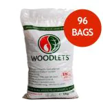 Woodlets wood pellets 96 bag deal