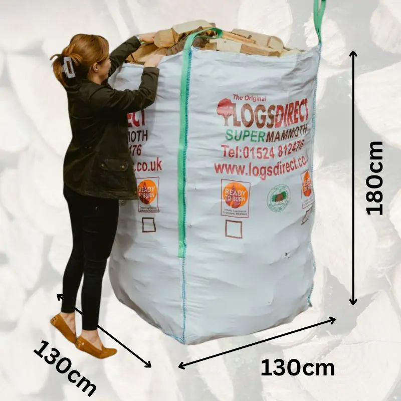 XXXL Super bag of logs