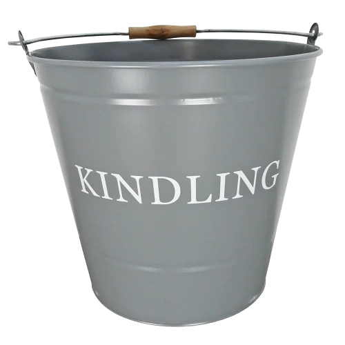 Kindling Bucket - grey