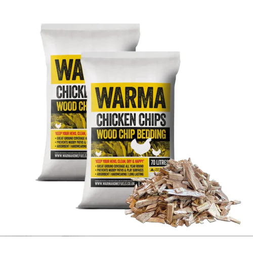 Chicken wood chips