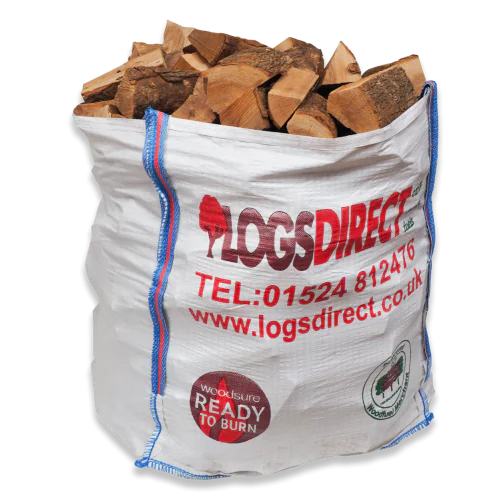 Premium Mixed Hardwood Kiln Dried Dumpy Bag of Logs
