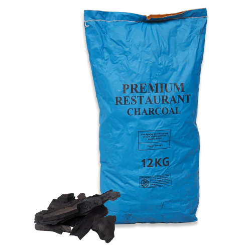 Lumpwood Restaurant Grade Charcoal 12kg with spill