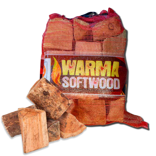 Warmer Net of Softwood Logs