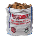 Kiln Dried Dumpy Bag Hardwood Logs - Ash