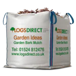 Garden bark mulch dumpy bag