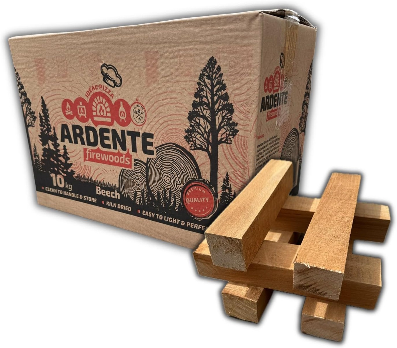 Piccante Pizza Oven Logs Designed For Resteraunts