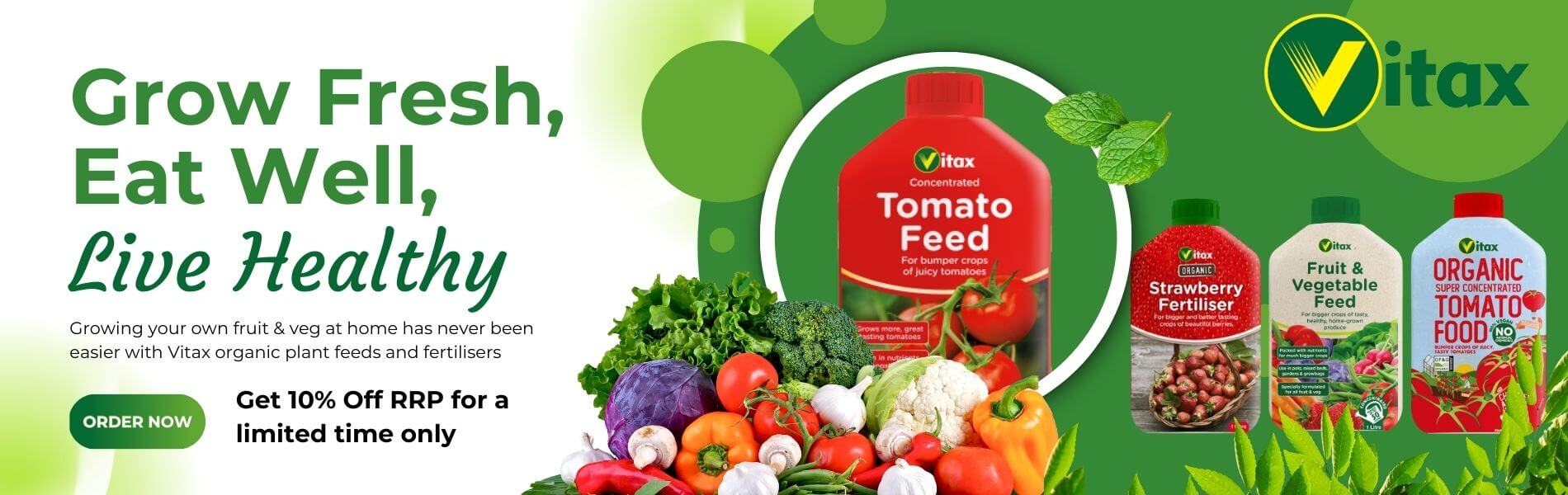 Vitax Organic Plant Feeds